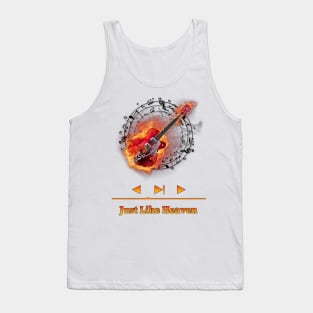 Just Like Heaven With Guitars Tank Top